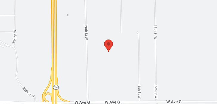 map of Vac/Vic Avenue F10/20 Stw Lancaster, CA 93536